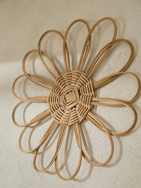 Pack of 5 Wall Flowers in Rattan beige - vertbaudet enfant 