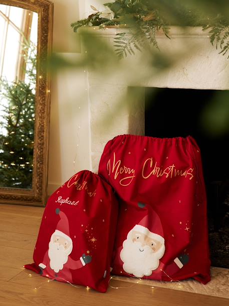 Father Christmas Toy Bag red - vertbaudet enfant 