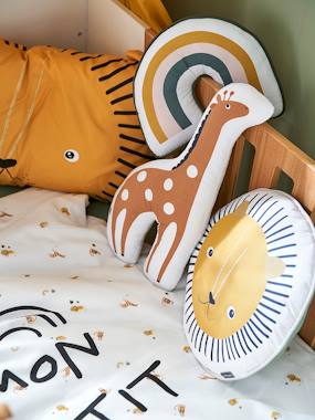 -Lot de 3 coussins animaux TANZANIE