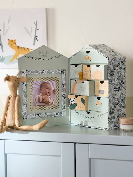 Baby Keepsake Box, Hanoi aqua green - vertbaudet enfant 