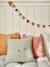 Cotton Gauze Animal Cushion cinnamon+rose+sage green - vertbaudet enfant 