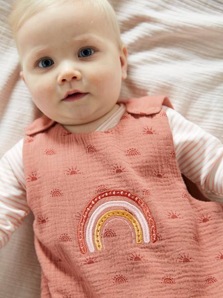 Gigoteuse spéciale été en gaze de coton bio* ARC-EN-CIEL rose - vertbaudet enfant 