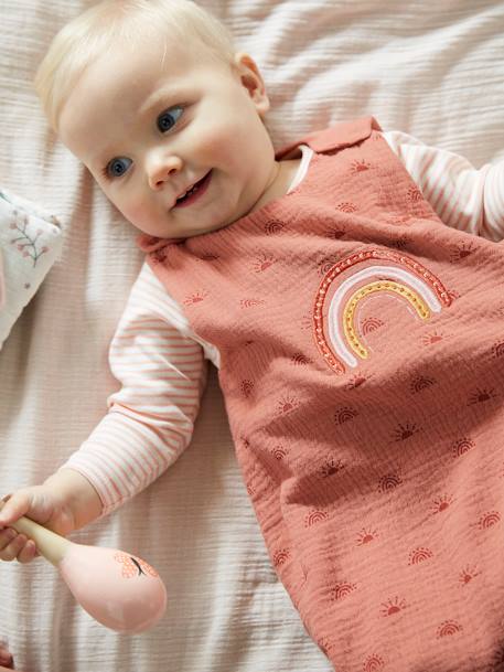 Gigoteuse spéciale été en gaze de coton bio* ARC-EN-CIEL rose - vertbaudet enfant 