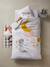 Drap-housse enfant PRINCESSE & PETITS POIS BLANC IMPRIME - vertbaudet enfant 