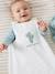 Summer Special Baby Sleep Bag in Organic Cotton* Gauze, Cactus WHITE LIGHT ALL OVER PRINTED - vertbaudet enfant 