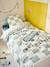 Duvet Cover + Pillowcase Set for Children chequered green - vertbaudet enfant 