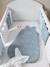 Sleeveless Baby Sleeping Bag in Cotton Gauze, INDIA printed blue - vertbaudet enfant 