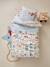Children's Fitted Sheet, Auto City Theme Beige/Print - vertbaudet enfant 