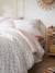 Reversible Duvet Cover + Pillowcase Essentials Set in Recycled Cotton, Flowers & Stripes printed pink - vertbaudet enfant 