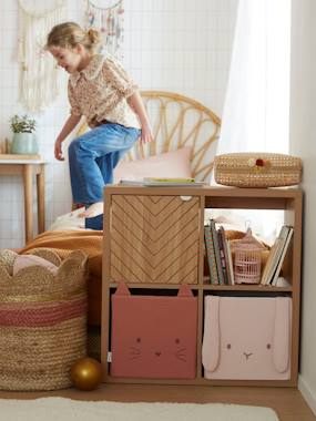 -Porte pour meuble à cases chevrons