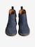 Boots enfant fille cuir élastiquées et zippées bordeaux+camel+marine+or+vert - vertbaudet enfant 