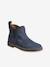 Boots enfant fille cuir élastiquées et zippées bordeaux+camel+marine+or+vert - vertbaudet enfant 