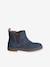 Boots enfant fille cuir élastiquées et zippées bordeaux+camel+marine+or+vert - vertbaudet enfant 