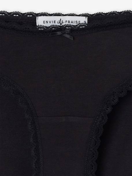 Lot de 3 shorties de grossesse en coton bio ENVIE DE FRAISE rose pâle - vertbaudet enfant 