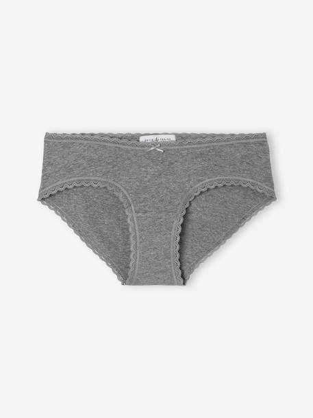 Lot de 3 shorties de grossesse en coton bio ENVIE DE FRAISE rose pâle - vertbaudet enfant 