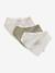 Lot 3 bavoirs bandanas en gaze de coton beige imprimé+BLANC+bleu grisé+cappuccino+écru+lot beige+lot renard+lot vert panda+rose pâle+vert sauge - vertbaudet enfant 