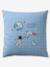 Duvet Cover + Pillowcase Set for Children, with Recycled Cotton Content, Planets printed blue - vertbaudet enfant 