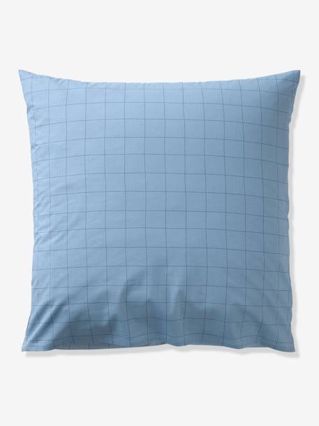 Duvet Cover + Pillowcase Set for Children, with Recycled Cotton Content, Planets printed blue - vertbaudet enfant 