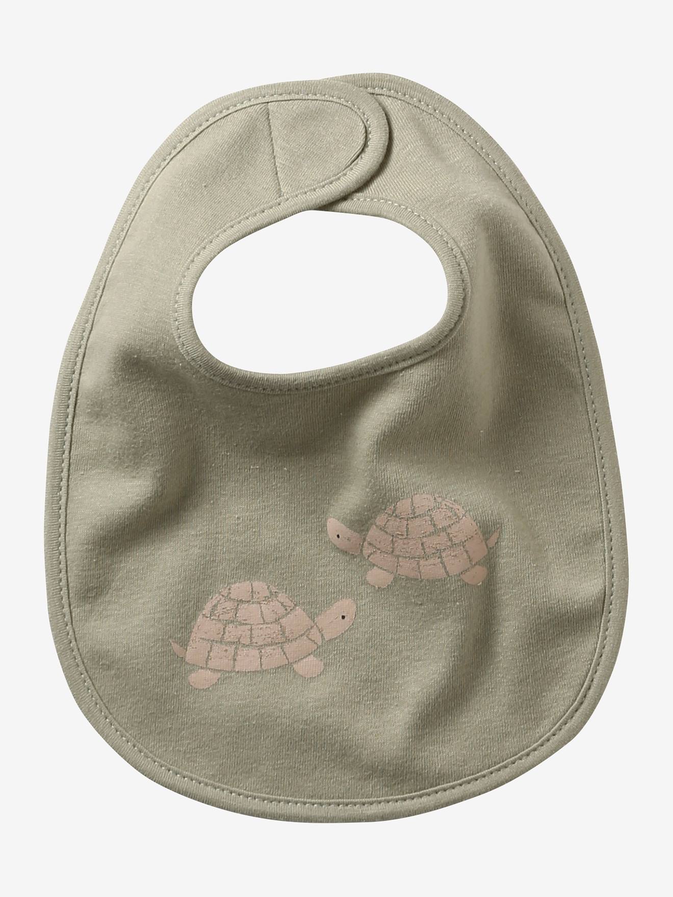2 Bavoirs Bébé En Coton Bio DHWEKU - Absorbants, Lavables, Réglables - Pour Nourrissons 0-24 Mois - 7