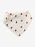 Lot de 3 bavoirs bandanas en éponge bleu grisé+lot rose - vertbaudet enfant 