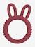 Coffret cadeau naissance 8 pièces : 1 hochet, 1 tapis à langer nomade, 5 lingettes, 1 pochette blanc imprimé+ocre+vert imprimé - vertbaudet enfant 