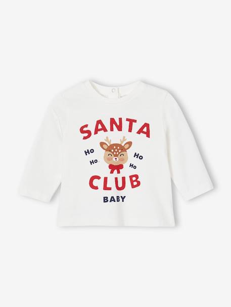 Christmas Special 'Santa Club' Family Capsule Collection Pyjamas for Babies ecru - vertbaudet enfant 