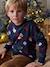 Pull Noël jacquard motifs ludiques garçon marine - vertbaudet enfant 