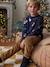 Pull Noël jacquard motifs ludiques garçon marine - vertbaudet enfant 