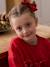 Ensemble serre-tête et barrette fille en velours anthracite+rouge - vertbaudet enfant 