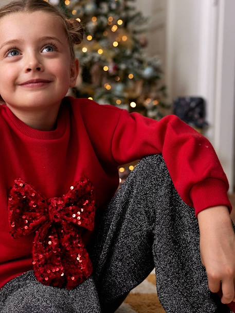 Legging large fille anthracite - vertbaudet enfant 