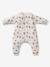 Combinaison PETIT ELEPHANT, manches longues amovibles blanc imprimé - vertbaudet enfant 