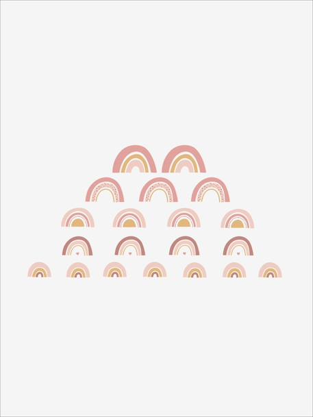 Pack of 20 rainbow stickers rose - vertbaudet enfant 