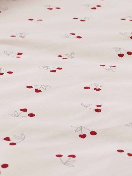 CHERRY baby duvet cover and pillowcase set printed beige - vertbaudet enfant 