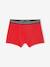 Lot 5 boxers Sailor garçon rouge - vertbaudet enfant 