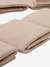 Cot/Playpen Bumper in Plain Cotton Gauze olive+taupe - vertbaudet enfant 