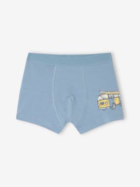 Lot de 5 boxers stretch garçon - vertbaudet enfant Garçon-Lot de 5 boxers stretch garçon