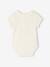 Lot de 2 bodies bébé naissance col fantaisie manches courtes corail+vert sauge - vertbaudet enfant 