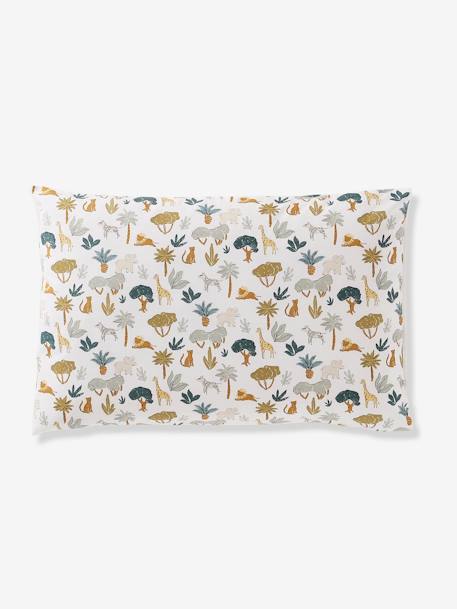 Parure housse de couette et taie d'oreiller bébé SAVANA multicolore - vertbaudet enfant 