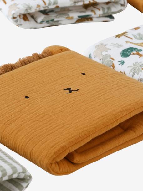 Cot / Playpen Bumper, Savana multicoloured - vertbaudet enfant 