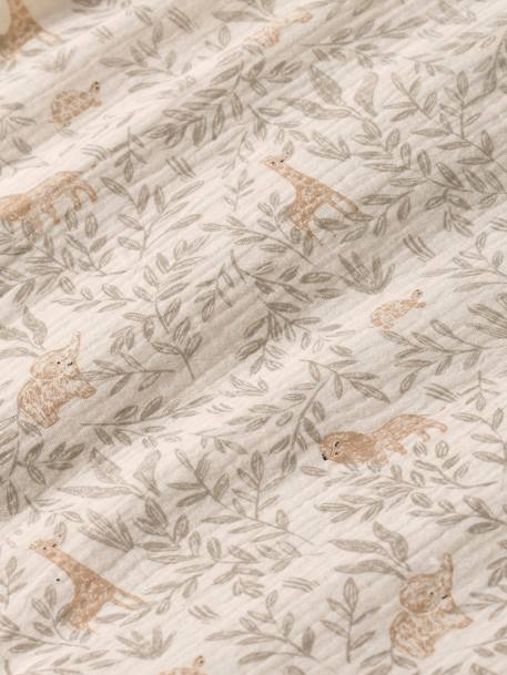 BABYLON baby duvet cover and pillowcase set printed beige - vertbaudet enfant 