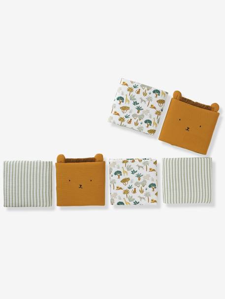 Cot / Playpen Bumper, Savana multicoloured - vertbaudet enfant 