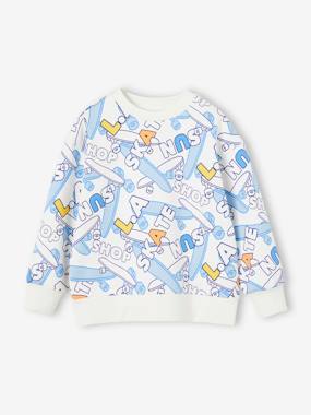 Sweat imprimé Skate - vertbaudet enfant Garçon-Sweat imprimé Skate