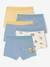 Lot de 5 boxers stretch garçon bleu ciel - vertbaudet enfant 