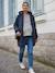 Adaptive Padded Coat, for Maternity & Babywearing by ENVIE DE FRAISE navy blue - vertbaudet enfant 