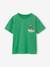 Boys' T-shirt with chest motif green - vertbaudet enfant 