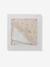 Cape de bain gaze de coton personnalisable + gant de toilette CHERRY beige imprimé - vertbaudet enfant 