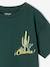 Boys' T-shirt with chest motif fir green+green - vertbaudet enfant 