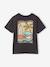 T-shirt garçon motifs devant et dos anthracite+blanc+bleu ciel+bleu océan+bois de rose - vertbaudet enfant 