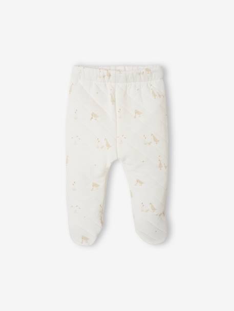 Goose print newborn outfit ecru - vertbaudet enfant 