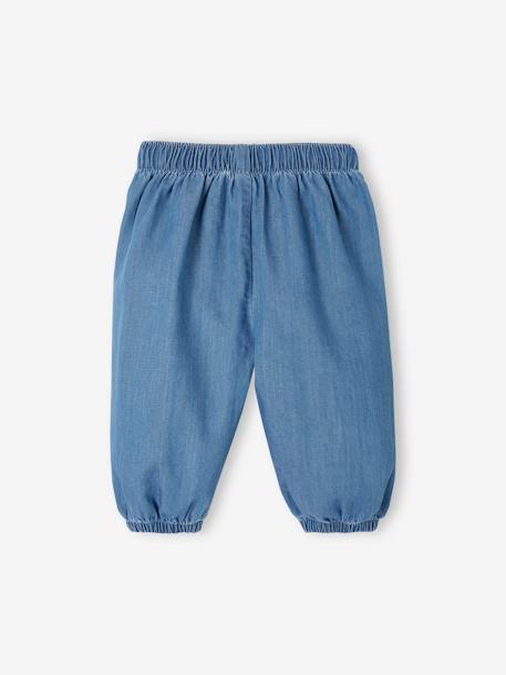 Organic Denim Trousers stone - vertbaudet enfant 